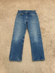 Vintage 80s Levi’s 501 XX Button-Fly Denim Blue Jeans 28x28 USA Made - Bild 1 von 8