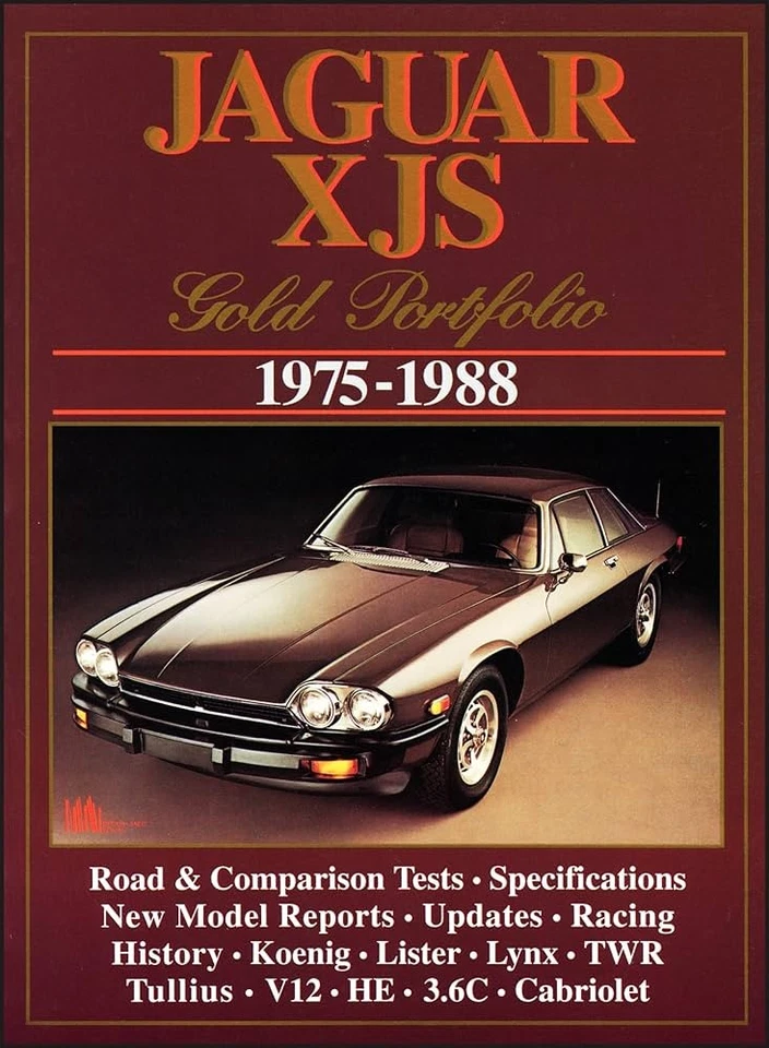 Libro Jaguar XJS (XJ‐S) Gold Portfolio 1975-1988 — V12 HE, 6 cilindros, Foto 1 de 1