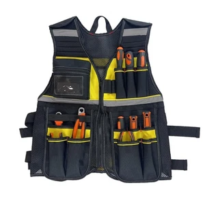 Tool Vest Sturdy Comfortable Neck Opening for Carpenters Construction Worker - Picture 1 of 4
