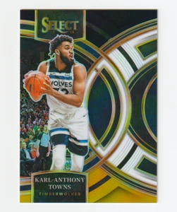 2023-24 Panini Select Premier Level Karl Anthony Towns #196 Prizm 1 OF 1 "Kat" - Picture 1 of 6