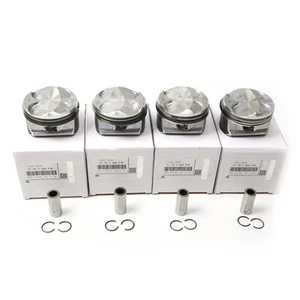 Pistons & Ring Set Fit For BMW 1.4L MINI R56 Clubman R55 11257566478 11257604035 - Picture 1 of 12