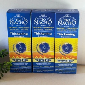 Lot of 3 Tio Nacho Thickening Volume Filler Treatment with Royal Jelly 4.5 Oz - Picture 1 of 3