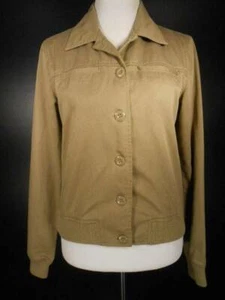 Beautiful Women's Small Volcom Beige Stone Boardwear Member's Only LS Jacket GUC - Picture 1 of 7