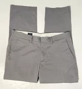 Pantalones J.Crew Para Hombre 34x30 Gris Bedford Elastizados Chino Algodón Sarga Preppy Clásicos - Imagen 1 de 12