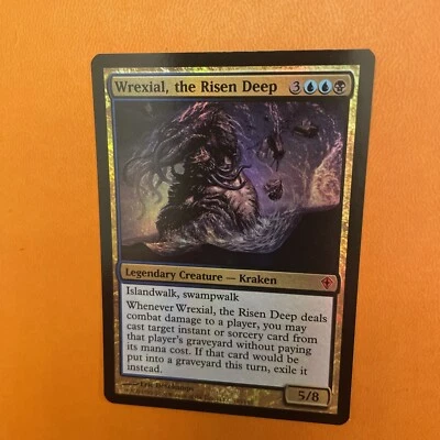 MTG - Wrexial, the Risen Deep - FOIL - Worldwake - NM/MT - Brandy New! - Image 1 of 2