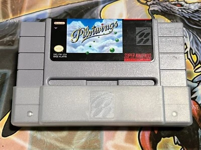 Pilotwings (SNES, 1991) Authentic, Tested, Great Cond., Fast Shipping! - Image 1 of 3