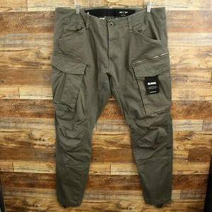 G-Star Raw Mens Cargo Pants Size 40x34 Measured 40x32 Zip Pocket military - Picture 1 of 13