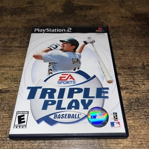 Triple Play Baseball (Sony PlayStation 2) PS2 Complete w/manual- tested & works - Picture 1 of 3