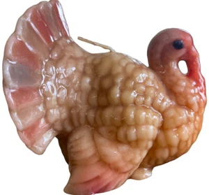 Novedad de Colección Acción de Gracias Fiesta de Cera Vela Tom Pavo 4"" X 4"" Cosecha Sin Quemar - Imagen 1 de 6