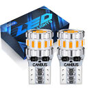 2x T10 168 2825 194 Led License Plate Bulbs Yellow For Ford F-150 2008-2022