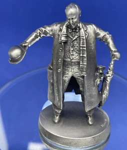 Vintage 1980 Dave Grossman Designs ~ Fine Pewter ~ Norman Rockwell "Big Moment" - Picture 1 of 11