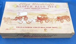 Rare 1950’s Klover Klub Line Allyn Sales Early American Model 947 Stagecoach Kit - Picture 1 of 12