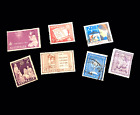Lot of 7 Australia CHRISTMAS Postage Stamps 1950s-1960s