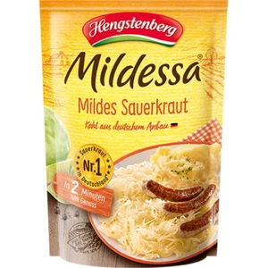 Hengstenberg Mildessa Mildes Sauerkraut im praktischen Beutel 400g - Picture 1 of 1