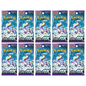 Pokemon TCG Card Game Scarlet Violet EX Miraidon x10 Boosters New JP - Picture 1 of 1