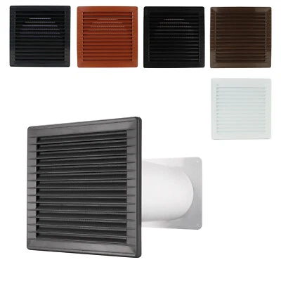 Anschlusssystem Mauerkasten Dunstabzugshaube Abluft Kunststoff Ø 100 125 150 - Bild 1 von 4