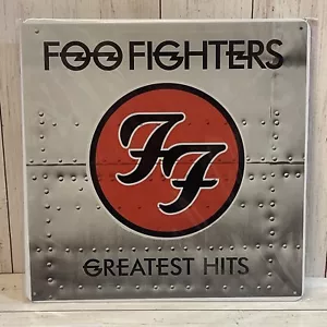 Foo Fighters Greatest Hits Album Cover Tin Sign Metal Record Metal Poster - Picture 1 of 1