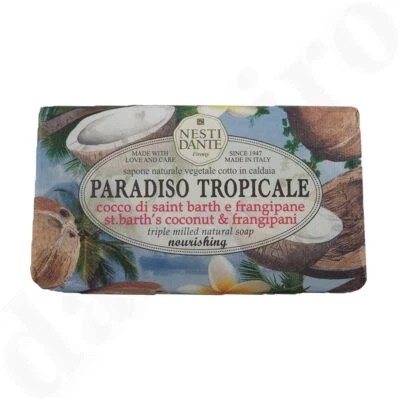 Nesti Dante Paradiso Tropicale Cocco di Saint Barth e Frangipane Seife 250 g