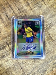 2023 Panini Donruss FIFA Women's World Cup Marta Bronze Foil Auto Brazil