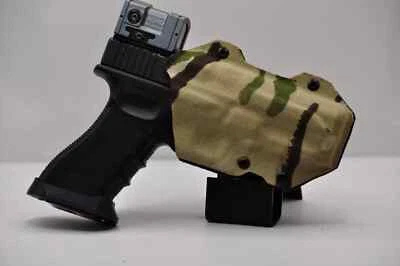 Glock 17 /19 Custom OBW Level 1 Kydex Right Hand Holster Perfect for Airsoft - Image 1 of 4