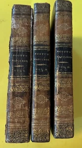 Life of Napoleon Buonaparte French Revolution Sir Walter Scott 1828 3 Volume Set - Picture 1 of 11