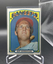 1972 Topps Jeff Burroughs Rookie Baseball Card #191 MLB Texas Rangers