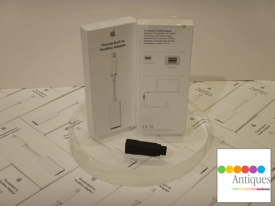 Apple Thunderbolt to FireWire Adapter MD464LL/A A1463 NEW BOX with FW400 Adapter - Image 1 of 1