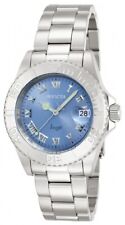 Wrist Watch Invicta Women's 14361 Angel Quartz 3 Hand Light Blue Dial Lady Dive
