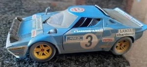 POLISTIL Lancia Stratos Rally,  Darniche-Mahe', Scala 1/25, Ottime Cond. NO BOX - Foto 1 di 6