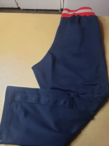 Vintage Nike Team NBA New Jersey Nets Warm up Pants Red Blue XL Cover