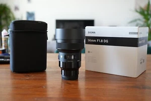 Sigma 14 MM 1.8 Art DG HSM - Monture SONY FE - Photo 1 sur 7