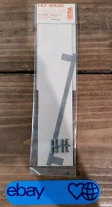 HO Scale Detail Associates FC 6203 40’ Etched Metal Running Board Walkway NEW !! - Picture 1 of 5