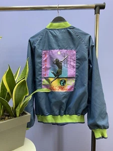 Vintage Kappa Double Side Beach Volleyball Track Jacket Size L Faded - Picture 1 of 17