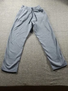 Under Armour Pantalone Felpato Grigio Uomo Taglia S Cold Gear Cotone Vestibilità Larga Tasche - Foto 1 di 15