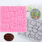 Mold Kitchen Wall Silicone Mould 3D Castle Farm Sugar Craft Rock Stone Fondant