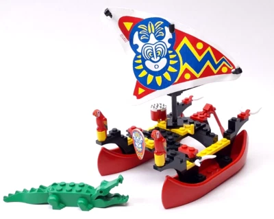 Lego Pirates: Islander Catamaran (6256) RAFT ONLY* - Image 1 of 4