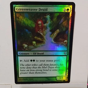 GREENWEAVER DRUID (FOIL) --- MTG -- ZENDIKAR --- NM - Picture 1 of 1