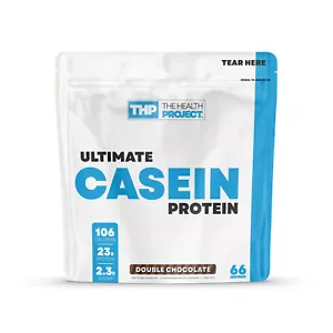 The Health Project Casein | Slow Releasing Protein | Muscle Building | 2kg - Picture 1 of 7