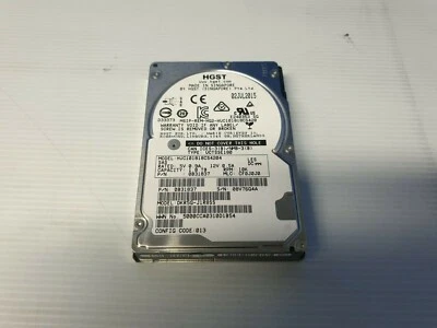 HGST HUC101818CS4204 1.8TB SAS 2.5 inch 128MB 10000RPM 12GB HDD Drive 0B31837 - Image 1 of 3