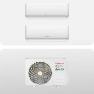 HANTECH Multisplit Klimaanlage Wandgerät 2x 2,6 kW 9000 BTU Hpro+Wifi - Bild 1 von 9