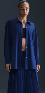 Neu mit Etikett Nike 24.7 PerfectStretch Damen Dri-FIT Oversized LS Shirt Medium HM8385-455 - Bild 1 von 5