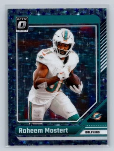 2024 Donruss Optic #121 Raheem Mostert Stars Emoji SP NFL Miami Dolphins - Picture 1 of 2