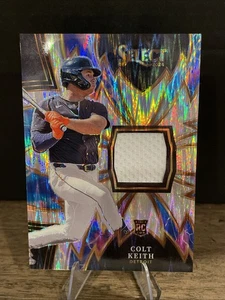 2024 Panini Select Colt Keith Sparks Flash Relic #SPK-CK Rookie Tigers - Picture 1 of 2