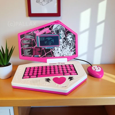 MONSTER HIGH LERN-COMPUTER KINDER-LAPTOP / CLEMENTONI 2012 - Bild 1 von 2