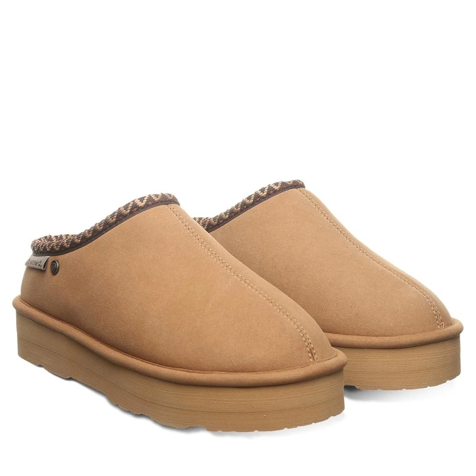 Веганские женские комфортные тапочки Bearpaw Martis цвет Iced Coffee однотонные - 6 средние - Изображение 1 из 1