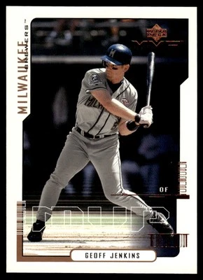 2000 Upper Deck MVP Geoff Jenkins Milwaukee Brewers #36 - Image 1 of 2