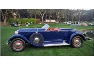 Minicar 143 Dusenberg X McFarlan Boat Roadster Blue MX50406-041] - Picture 1 of 1