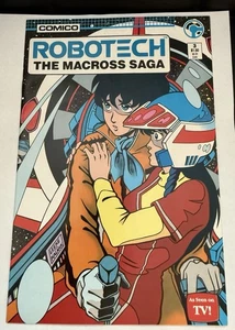 Robotech the Macross Saga Comic Book #3 Comico 1985 NM - Picture 1 of 2