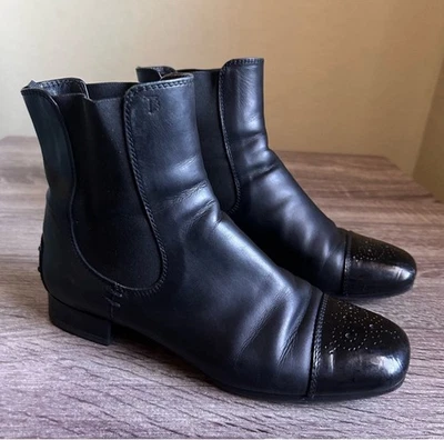 Botines Chelsea Tod’s de cuero negro - Talla EU 36.5 (US 6.5) Foto 1 de 4