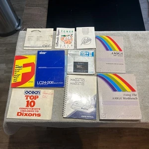Commodore Amiga Books official User Manual guides retro computing vintage - Afbeelding 1 van 11